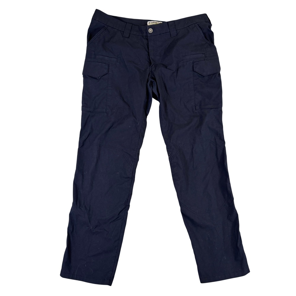 First Tactical V2 Pants Navy Blue Ripstop Cargo Tactical Trousers Womens 20 Tall